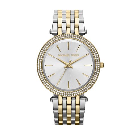 michael kors silver and gold watch ladies|Michael Kors gold watch canada.